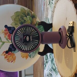 Mini Portable Kuromi Handheld Fan